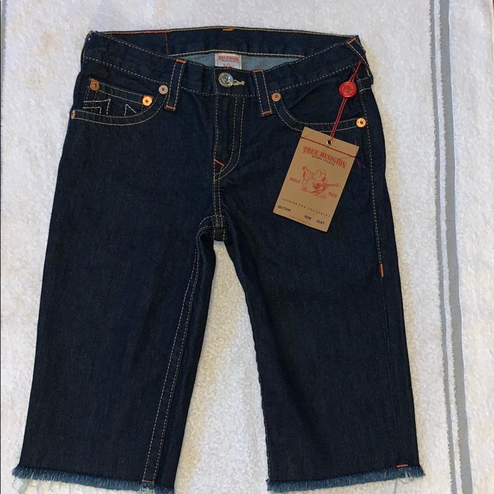 Biker jeans shorts